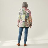 Susannah Casual Floral Print Quilted Jacket - view 3