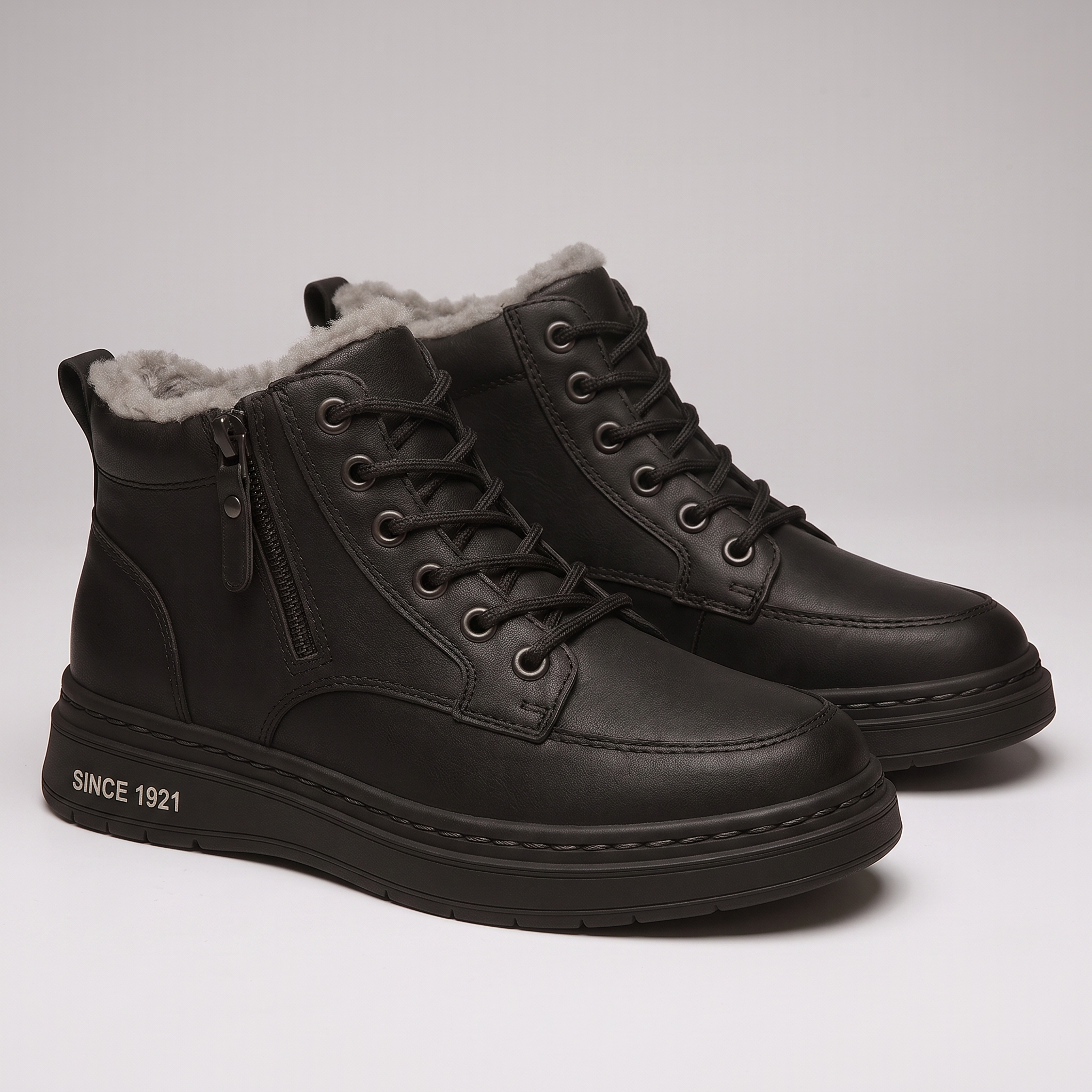 Tessa Leather Trainers - view 3