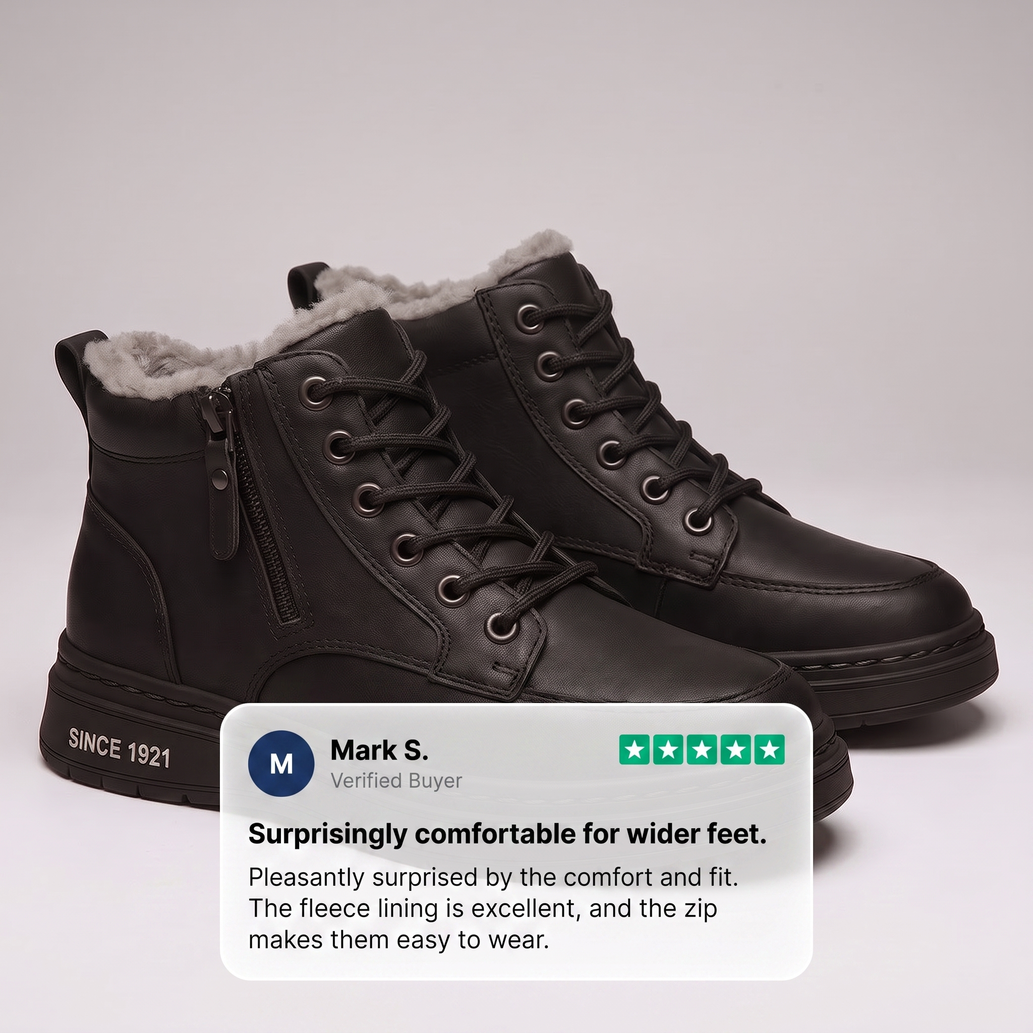 Tessa Leather Trainers - view 5