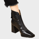 Claudia, Luxe Mid-Heel Ankle Boots