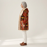 Yvette Elegant Mid-Season Coat - view 2