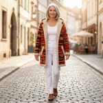 Yvette Elegant Mid-Season Coat - view 4